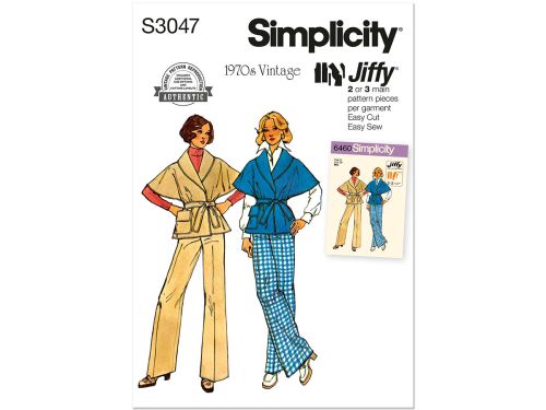 Great value Simplicity Pattern S3047 MISSES SPORTSWEAR- Size K5 (8-10-12-14-16) available to order online New Zealand