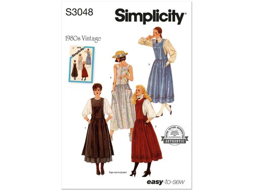 Great value Simplicity Pattern S3048 MISSES DRESS- Size H5 (6-8-10-12-14) available to order online New Zealand