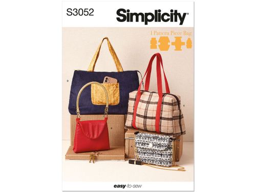 Great value Simplicity Pattern S3052 UNDEFINED ACCESSORIES- Size OS (ONE SIZE) available to order online New Zealand