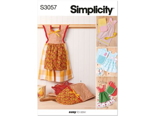 Great value Simplicity Pattern S3057 KITCHEN HOME DECOR- Size OS (ONE SIZE) available to order online New Zealand