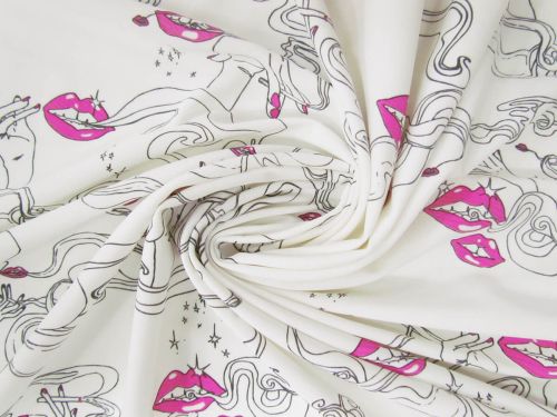 Great value Smoke And Mirrors Matte Spandex- White #12606 available to order online New Zealand