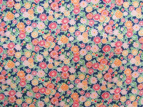 Great value Liberty Cotton- Arthur's Garden 2 Collection- Charming Chrysanthemums- A available to order online New Zealand