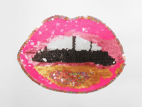 Great value Lips Sequin Motif- Cool Pink- SQM10 available to order online New Zealand