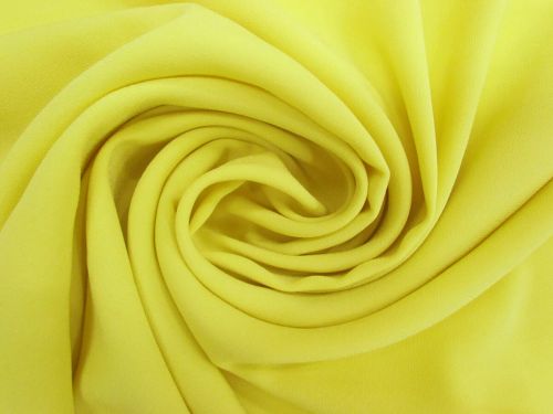 Great value Satin Back Crepe- Citrus Chartreuse #12744 available to order online New Zealand