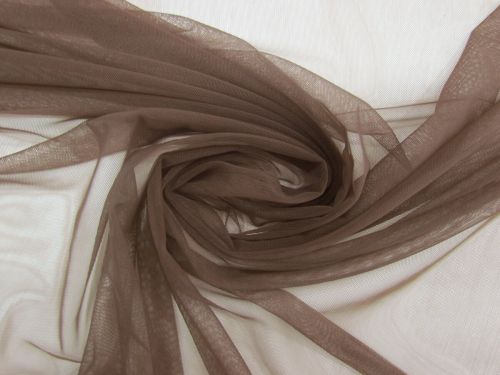 Great value 2 Way Stretch Mesh- Chocolate Brown #12755 available to order online New Zealand