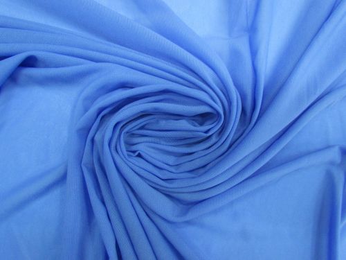 Great value 2 way Stretch Mesh- Cool Blue #12758 available to order online New Zealand