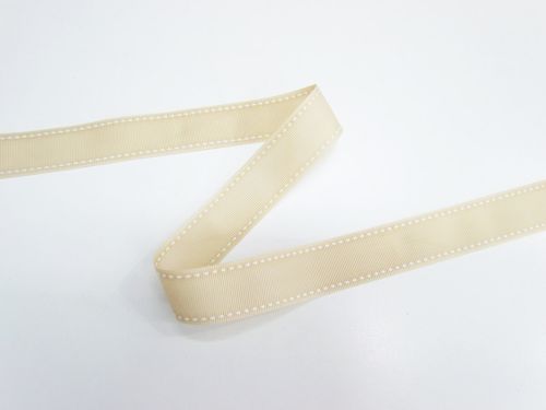 Great value 22mm Stitch Grosgrain Ribbon- Taupe #T735 available to order online New Zealand
