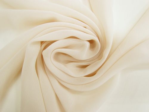 Great value Viscose Chiffon- Sand Beige #12932 available to order online New Zealand