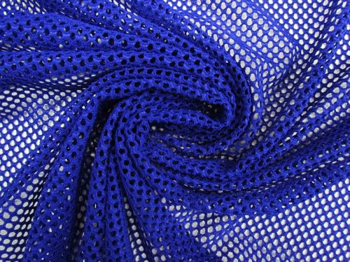 Great value Fishnet Mesh- Royal Blue #12956 available to order online New Zealand