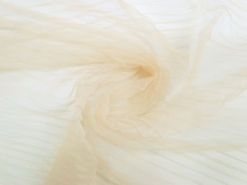 Great value Pleated Mesh- Champagne Beige #12962 available to order online New Zealand