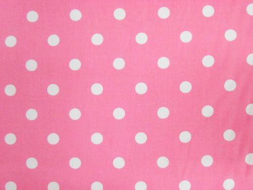 Great value Polka Dot Party Cotton- Pink #PW1526 available to order online New Zealand