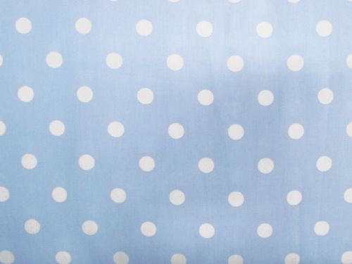 Great value Polka Dot Party Cotton- Blue #PW1530 available to order online New Zealand