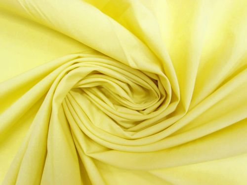 Great value Organic Cotton Shirting- Banana Yellow #12992 available to order online New Zealand