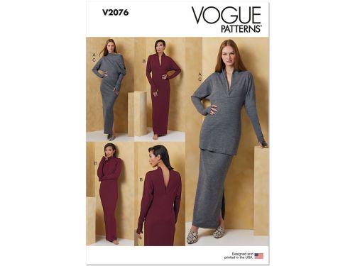 Great value Vogue Pattern V2076 MISSES SLEEPWEAR- Size B5(8-10-12-14-16) available to order online New Zealand