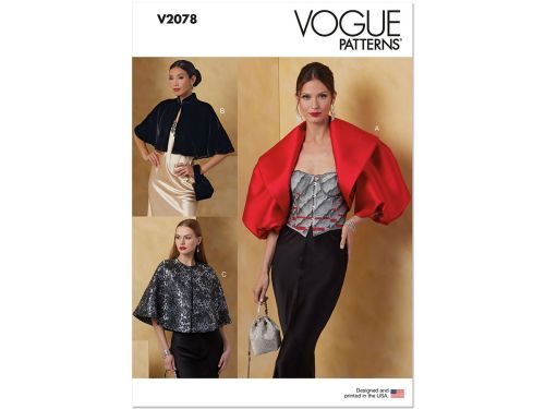 Great value Vogue Pattern V2078 UNDEFINED ACCESSORIES- Size A (XS-S-M-L-XL) available to order online New Zealand