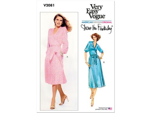 Great value Vogue Pattern V2081 MISSES DRESS- Size B5(8-10-12-14-16) available to order online New Zealand