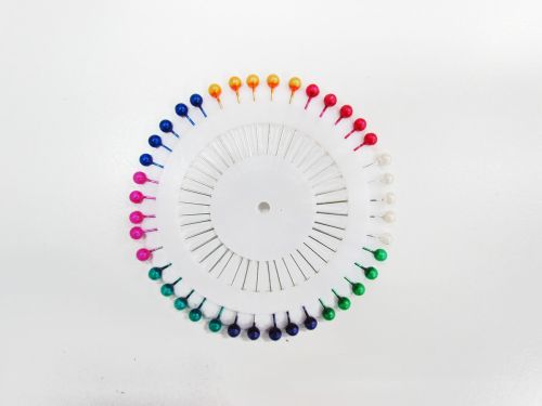 Great value Devonstone Notions- Pearl Head Pins 40pk- Rainbow- DVN0010 available to order online New Zealand