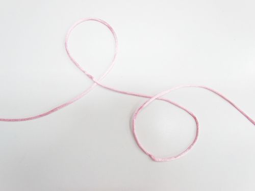 Great value 3mm Rat Tail Cord- Lt Pink 003 available to order online New Zealand