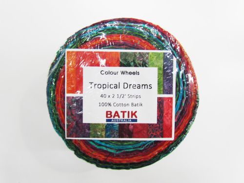 Great value Batik- Colour Wheels- Tropical Dreams available to order online New Zealand