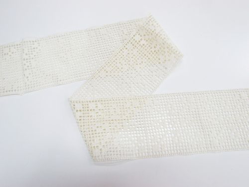 Great value 110mm Filet Lace Cotton Trim- Vanilla #T808 available to order online New Zealand