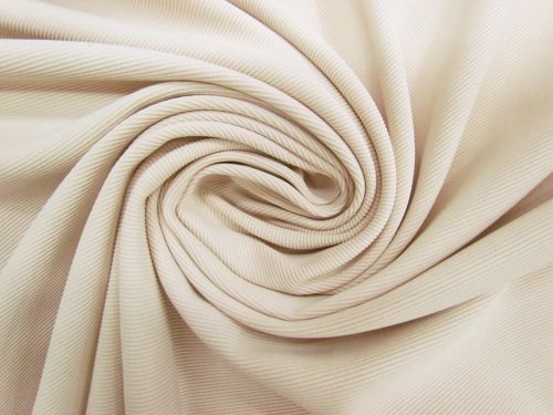 Great value Twill Look Ponte Knit- Cloud Beige #13119 available to order online New Zealand