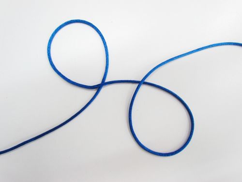 Great value 3mm Rat Tail Cord- Electric Blue 011 available to order online New Zealand