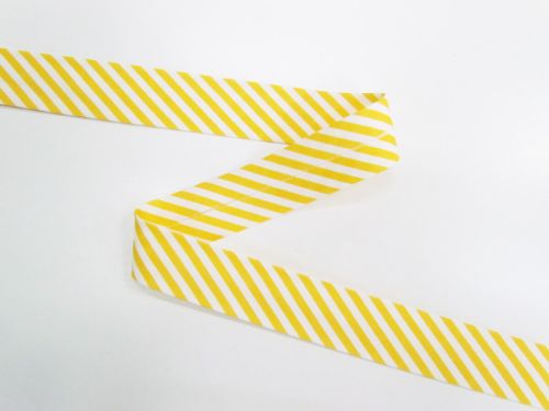 Great value 25mm Cotton Bias Binding- 1/8 Stripe- Sunnyside- DVBB2835 available to order online New Zealand