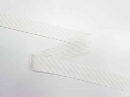 Great value 25mm Cotton Bias Binding- 1/8 Stripe- Natural Cream- DVBB2970 available to order online New Zealand