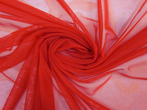 Great value Stretch Mesh- Racing Red #13223 available to order online New Zealand