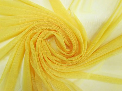 Great value Stretch Mesh- Lemon Yellow #12324 available to order online New Zealand