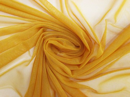 Great value Stretch Mesh- Mustard #13225 available to order online New Zealand