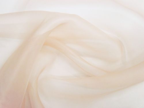 Great value Silk Organza- Peach Beige #13233 available to order online New Zealand