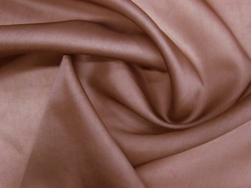 Great value Heavyweight Silk Organza- Woodland Brown #13238 available to order online New Zealand