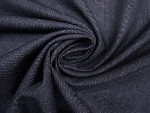 Great value 13.1oz Stretch Denim- Mumbai Navy #13244 available to order online New Zealand