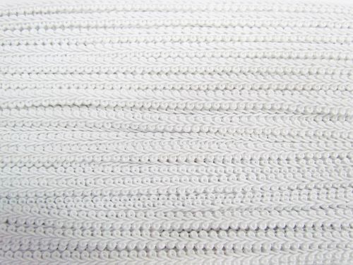 Great value 8mm Braid Trim- White #T845 available to order online New Zealand