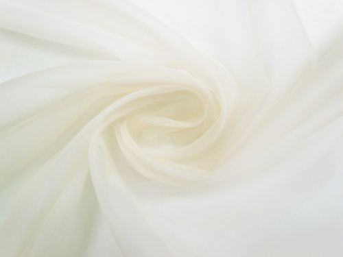 Great value Silk Cotton Organdy- Light Cream #13307 available to order online New Zealand