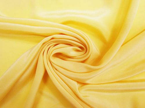 Great value Silk Crepe De Chine- Spring Yellow #13311 available to order online New Zealand