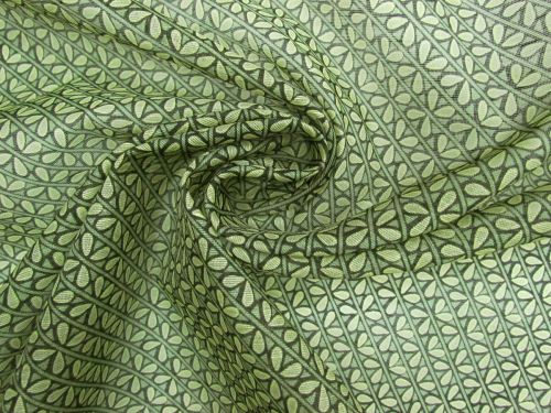 Great value Hedge Maze Silk Linen Slub Organza #13314 available to order online New Zealand