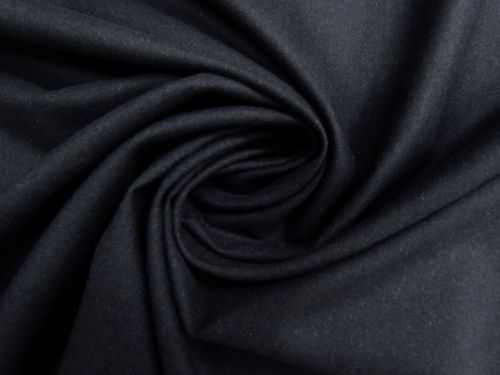Great value Brushed Cotton Herringbone Twill Suiting- Twilight Navy #13331 available to order online New Zealand