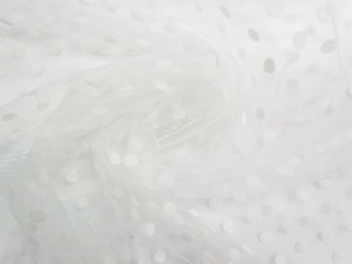 Great value Vienna Velvet Flocked Spot Net- Warm White #13354 available to order online New Zealand