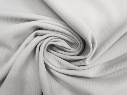 Great value Twill Look Ponte Knit- Soft Grey #13378 available to order online New Zealand