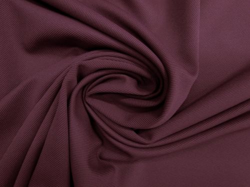 Great value Twill Look Ponte Knit- Burgundy #13379 available to order online New Zealand