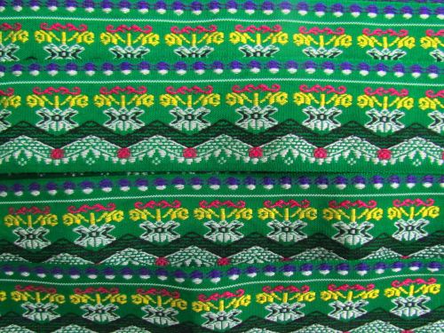 Great value 45mm Garden Party Brocade Ribbon- Green #T849 available to order online New Zealand