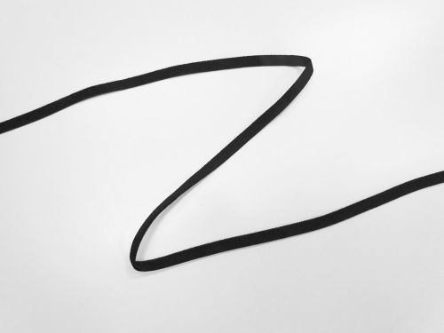 Great value 6mm Underwire Casing- Black #T861 available to order online New Zealand