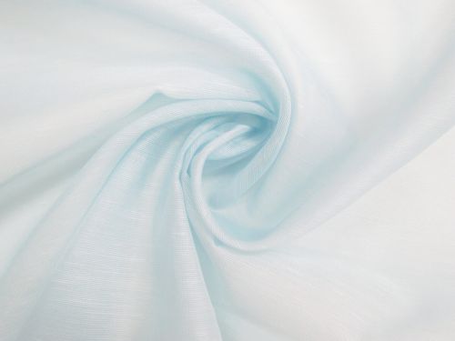 Great value Silk Line Slub Weave Organza- Icy Blue #13433 available to order online New Zealand