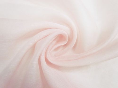 Great value Silk Line Slub Organza- Powder Pink #13436 available to order online New Zealand
