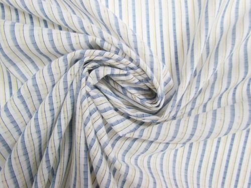 Great value Lake Shore Stripe Cotton Voile #13446 available to order online New Zealand