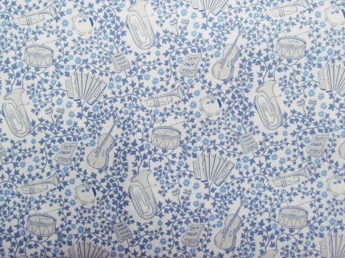 Great value Liberty Cotton- Garden Party Collection- Musical Meadow- A available to order online New Zealand