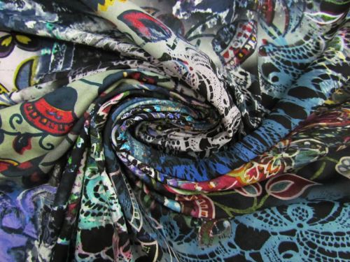 Great value Boho Graffiti Xtra Life Tactel Lycra® #13491 available to order online New Zealand
