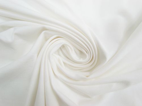 Great value Cotton Spandex- Daisy Ivory #13506 available to order online New Zealand
